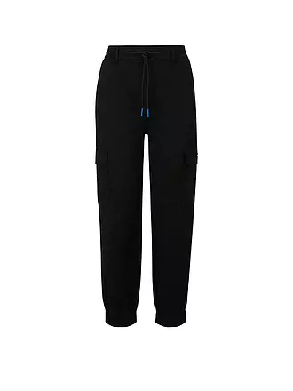 HUGO | Pantalon cargo coupe décontractée HISUNE-1-D_B | schwarz